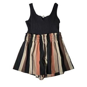 Women's Summer Sleeveless Tank Romper Short Jumpsuit Size XL